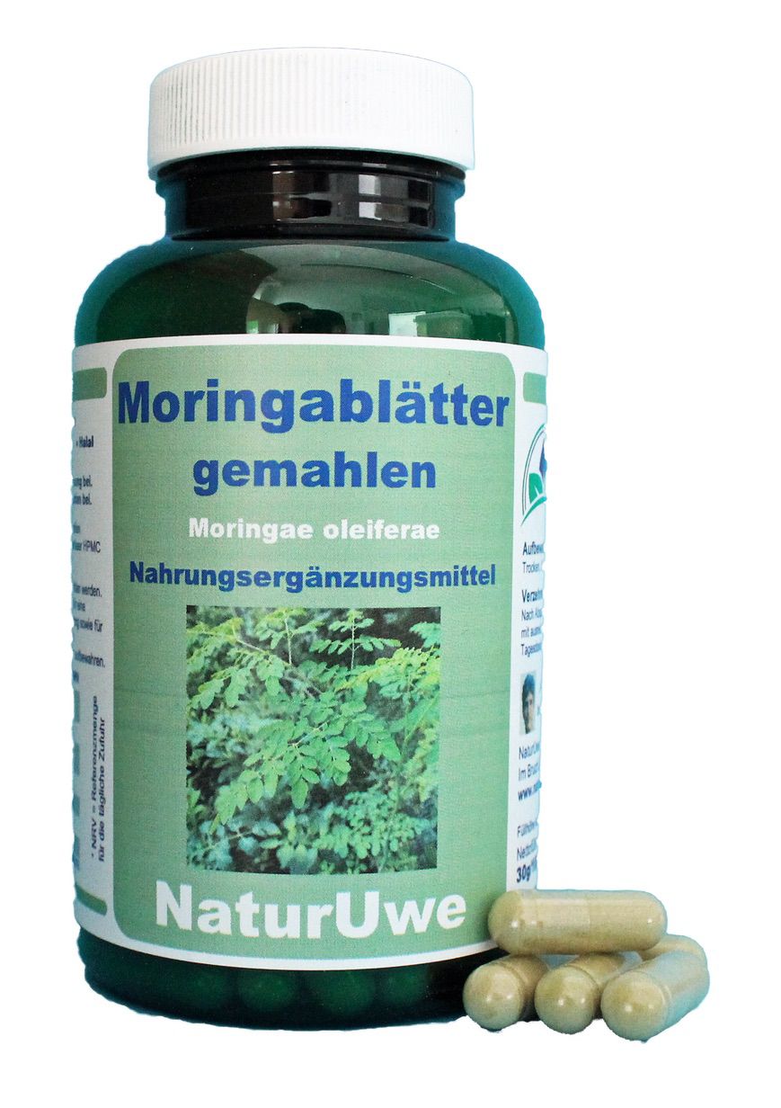 Moringa Oleifera 100 Veggie Kapseln - NaturUwe